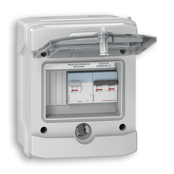 QUADRO PROT CARREG VE 7,4kW MONOF