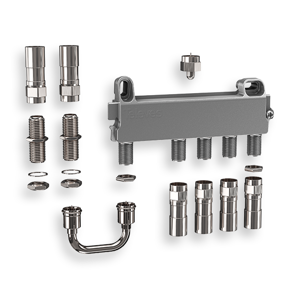 KIT REPARTIDOR 4D P/ EQUIPAR PAINEL CC4/CC6/CC8